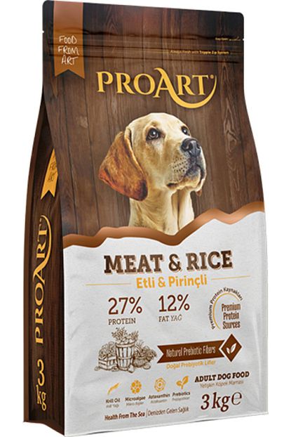 Proart Kuzu Etli Ve Pirincli Yetiskin Kopek Mamasi 3 Kg Trendyol