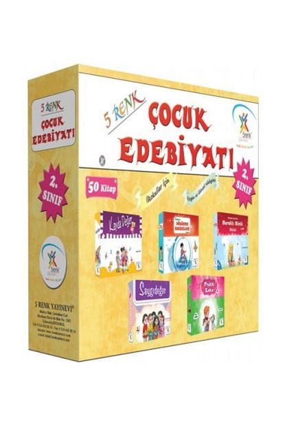 5 Renk Yayinlari 2 Sinif Cocuk Edebiyati Hikaye Seti Trendyol