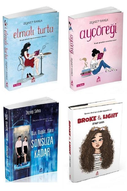 Ren Kitap Zeynep Sahra Elmali Turta Seti 4 Kitap Set Trendyol