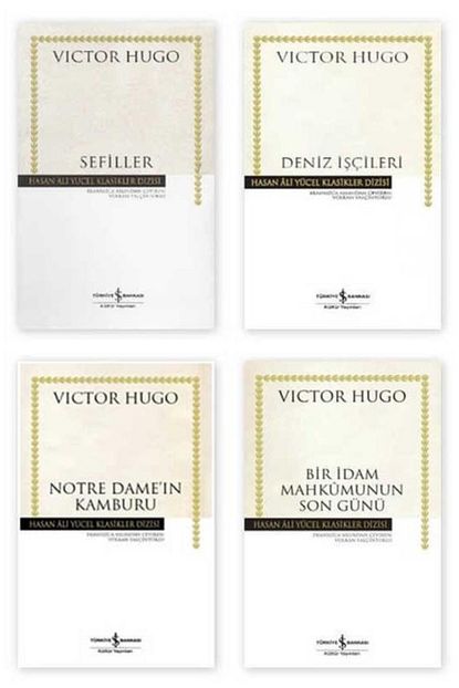 Is Bankasi Kultur Yayinlari Hasan Ali Yucel Victor Hugo Seti 4 Kitap Trendyol