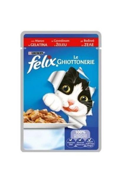 Felix Sigir Etli Yavru Kedi Konservesi 100 Gr 5 Adet Trendyol