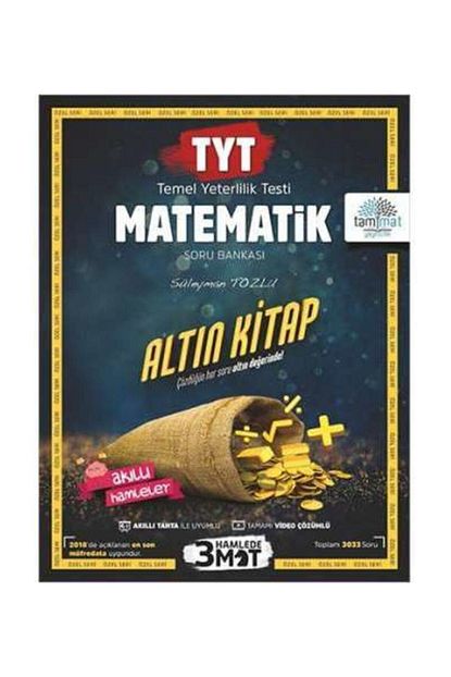 Tammat Yayincilik Tammat Yay Altin Kitap Tyt Matematik Soru Bankasi Trendyol