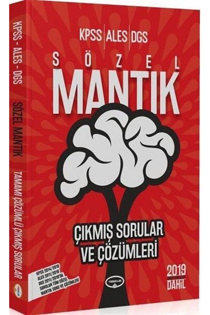 Yediiklim Yayinlari Kpss Ales Dgs Sozel Mantik Cikmis Sorular Ve Cozumleri 2019 Dahil Trendyol