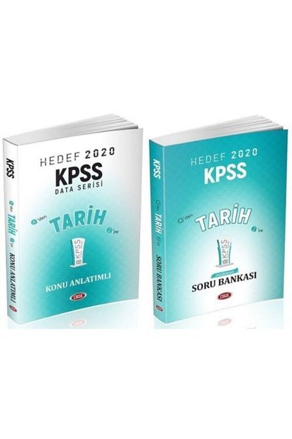 Data Yayinlari Sinava Hazirlik Super Fiyat Data 2020 Kpss Tarih Konu Anlatimi Soru Bankasi 2 Li Set Data Yayinlari Trendyol