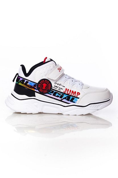 Jump Erkek Cocuk Beyaz Spor Ayakkabi Trendyol