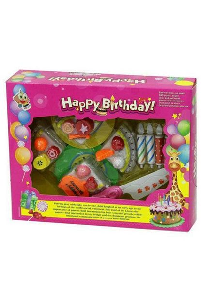 Bircan Oyuncak Happy Birthday Dogum Gunu Seti Pasta Seti Trendyol