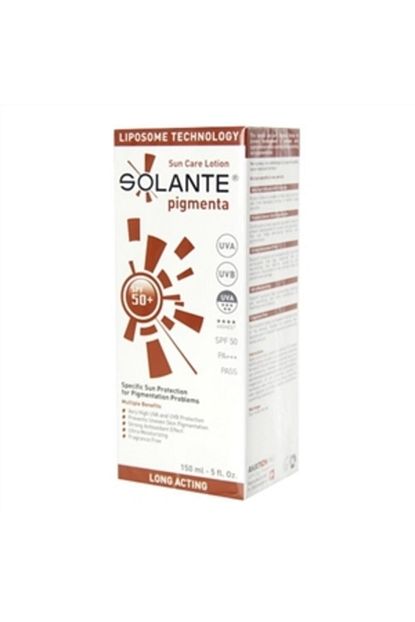 Solante Pigmenta Sun Care Lotion Spf 50 150 Ml Gunes Kremi Trendyol