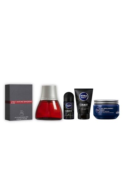 Nivea Men Bakim Seti Spirit Antonio Banderas 100 Ml Edt Erkek Parfumu Trendyol
