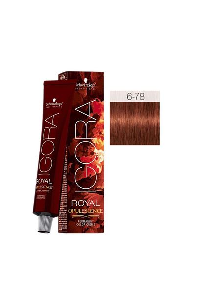 Igora Igora Royal Opulescence 6 78 Koyu Kumral Bakir Kizil Trendyol