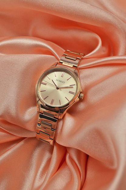 Homies Rose Gold Rengi Celik Saat Trendyol