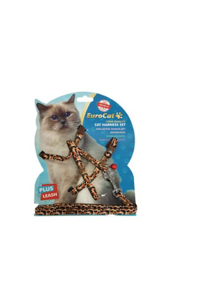Eurocat Kedi Gogus Tasmasi Leopar Desenli Trendyol