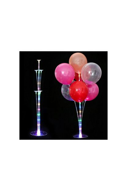 Cakes Party Renkli Isikli Balon Standi 7 Li Set Trendyol