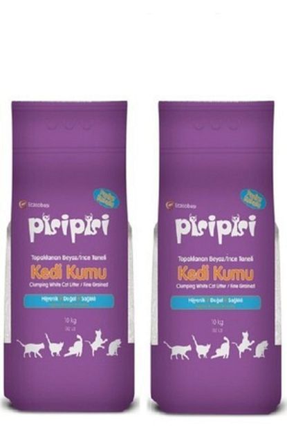 Eczacibasi Pisipisi Pudra Kokulu Kalin Taneli Kedi Kumu 2 X 10 Kg Trendyol