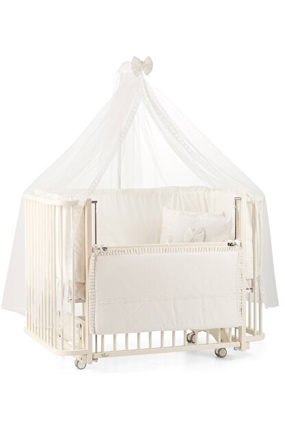 Meltem Smart Bambino Sallanir Ahsap Anne Yani Besik 70x110 Cm Trendyol