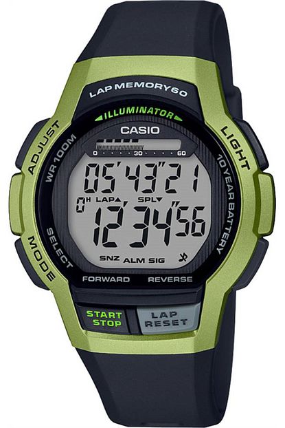 Casio Erkek Yesil Kol Saati Cas Ws 1000h 3avdf Trendyol