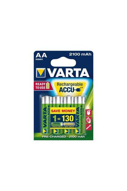 varta 2100 mah aa sarj edilebilir kalem