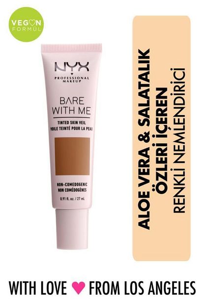 Nyx Professional Makeup Fondoten Bare With Me Tinted Skin Veil Nutmeg Sienna 27 Ml 800897188283 Trendyol