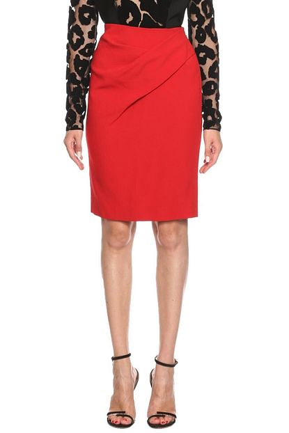 Lanvin Kadin Kirmizi Etek Trendyol