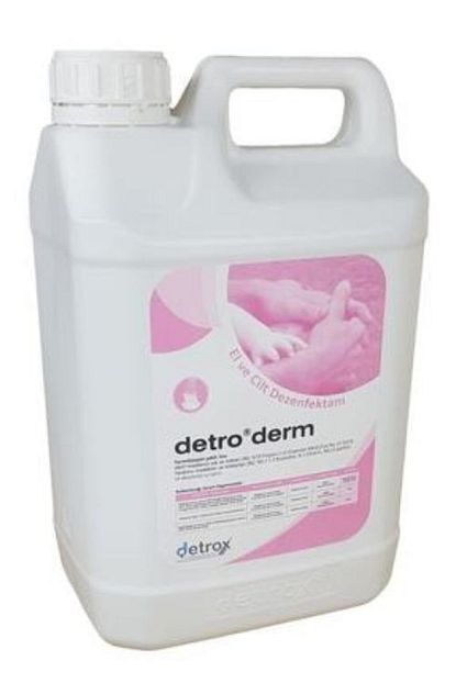 Detrox Detroderm El Ve Cilt Dezenfektani 5 Kg 5 Lt Derm Trendyol
