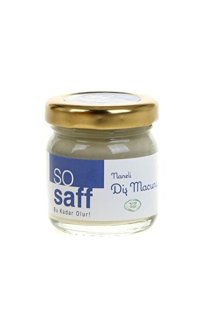 So Saff Florursuz Kimyasalsiz Dis Macunu Naneli 40 Ml Trendyol