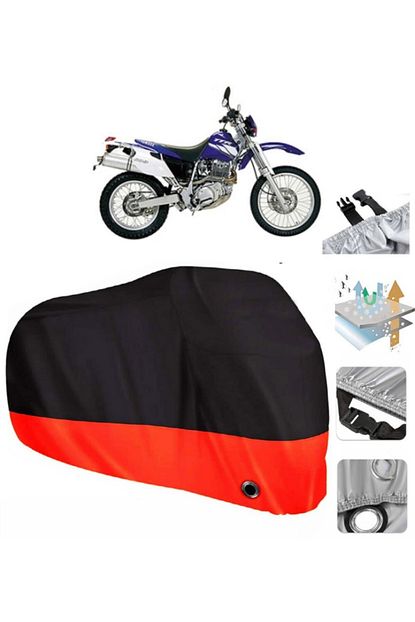 Coverplus Yamaha Tt 600 E Motor Brandasi Arka Canta Uyumlu Siyah Kirmizi Baglanti Kilit Uyumlu Trendyol