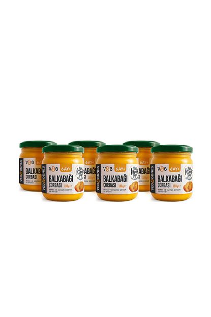 veg bones balkabagi corbasi bebek ekgida 190gr 6 adet fiyati yorumlari trendyol