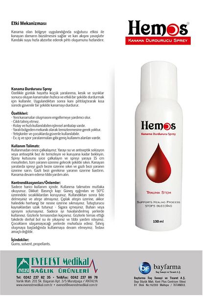 Hemos Kanama Durdurucu Sprey 100 Ml Trendyol