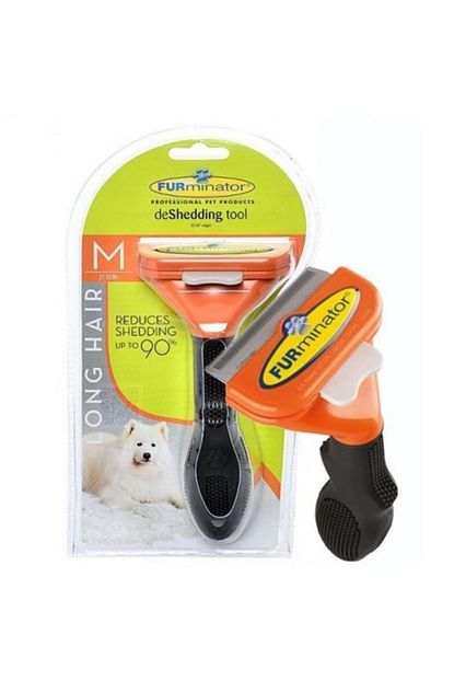 Furminator Uzun Tuylu Kopekler Icin Bakim Taragi Medium Trendyol