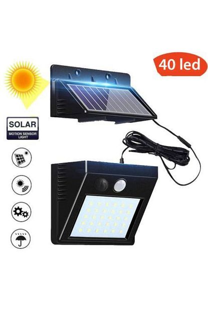 Poyrazglobal 25 Cm Ayrilabilir Gunes Enerjili Solar Bahce Aydinlatmasi Fotoselli Aplik Trendyol