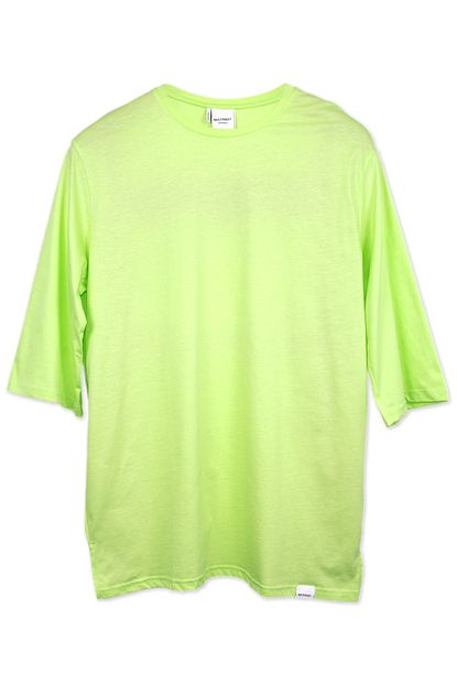 machinist erkek yesil neon yetim kol t shirt fiyati yorumlari trendyol
