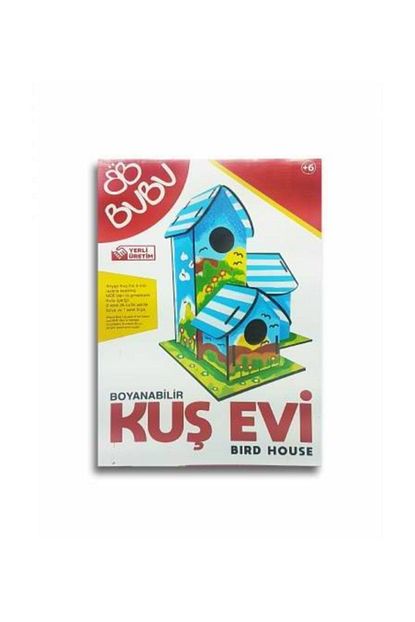 Bubu Kus Evi Boyama Ahsap Bird House Hobi Boyama Trendyol