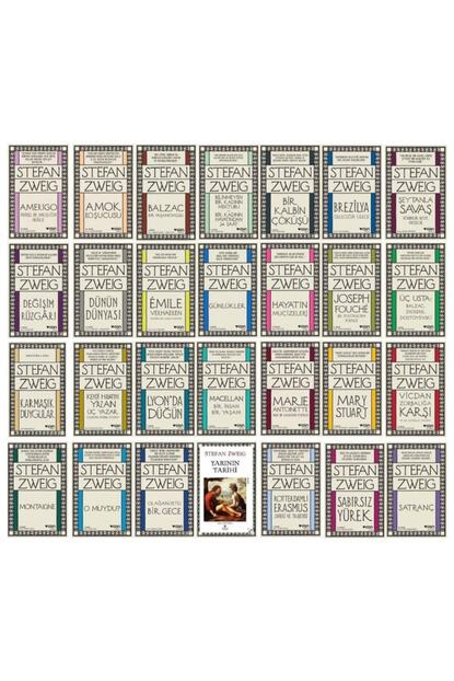 Can Sanat Yayinlari Can Yayinlari Stefan Zweig Seti 28 Kitap Trendyol