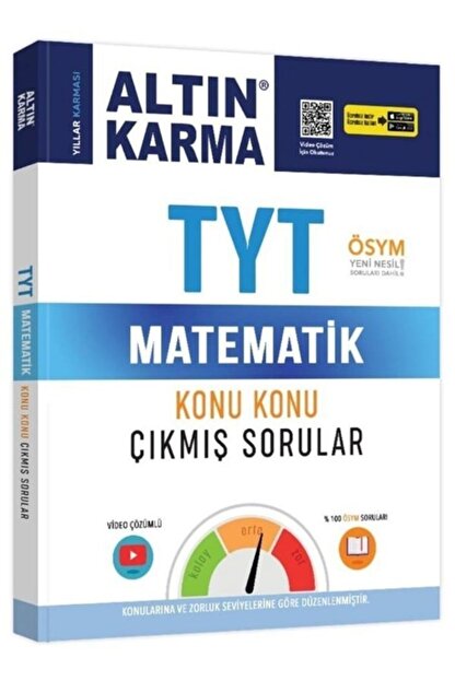 Altin Karma Yayinlari Altin Karma Tyt Matematik Konu Konu Cikmis Sorular Trendyol
