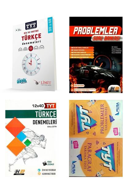 Hiz Ve Renk Yayinlari Problemler Turkce Denemesi Limit Yayinlari Turkce Denemesi Hediyeli Trendyol