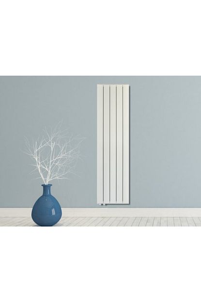 Risa Vega Model Dikey Aluminyum Antrasit Panel Radyator Yukseklik 150 Cm X Genislik 64 Cm 8 Dilimli Trendyol