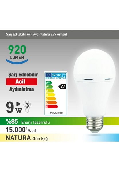 nextled 9w sarjli natura gun isigi led ampil e27 fiyati yorumlari trendyol
