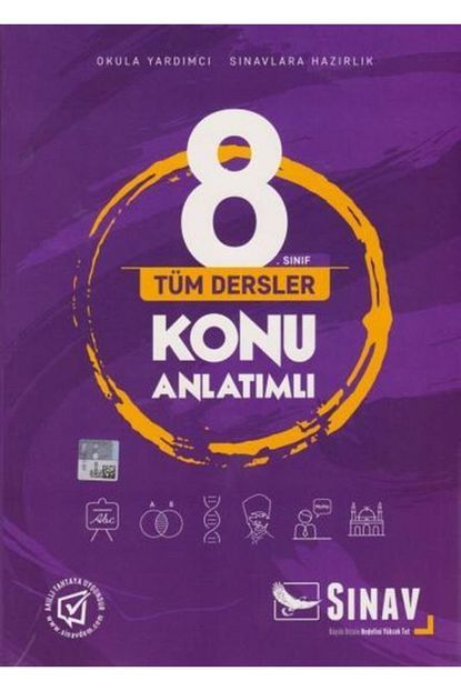 Sinav Yayinlari 8 Sinif Tum Dersler Konu Anlatimli Sinav Dergisi Komisyon Sinav Dergisi Yayinlari Trendyol