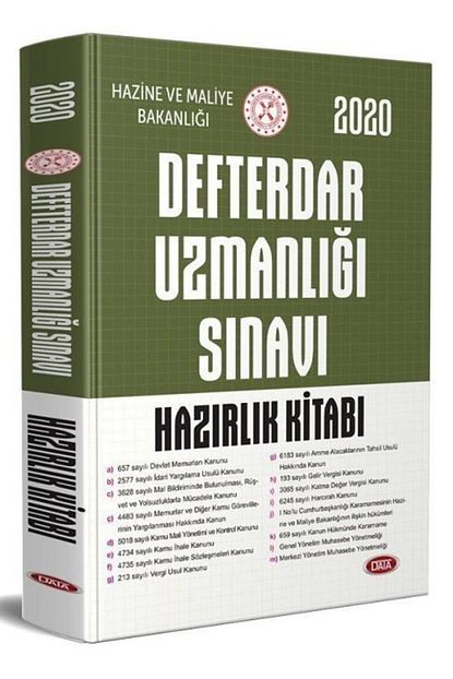 Data Yayinlari Maliye Bakanligi Defterdar Uzmanligi Sinavi Konu Anlatimli Hazirlik Kitabi Trendyol