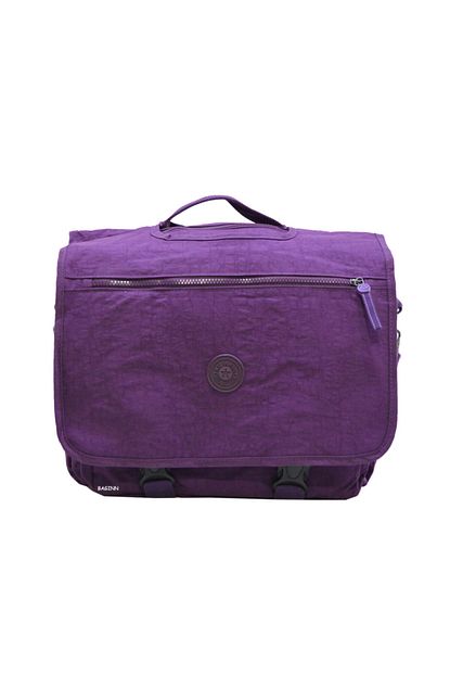 Baginn Klinkir Postaci Canta Spor Evrak Cantasi Bilgisayar Laptop Cantasi Mor Renk Yagmura Dayanikli Trendyol