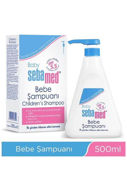 sebamed baby ph 5 5 bebek sampuani 500 ml fiyati yorumlari trendyol