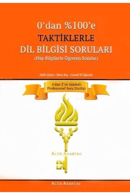 Altin Anahtar Yayinlari Altinanahtar Taktiklerle Dil Bilgisi Sorulari Trendyol