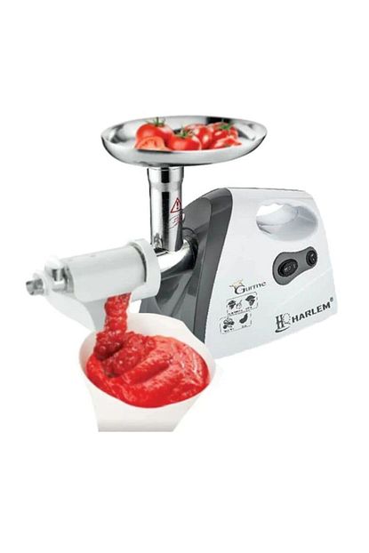 harlem gurme 2200w elektrikli kiyma makinesi ve salca makinesi sosis sucuk icli kofte aparatli fiyati yorumlari trendyol