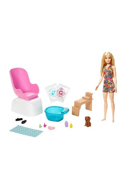 Barbie Saglikli Tirnak Bakimi Oyun Seti Ghn07 Trendyol