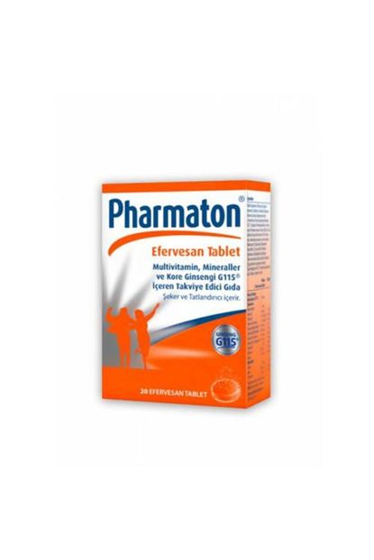 pharmaton efervesan 20 tablet aromasiz