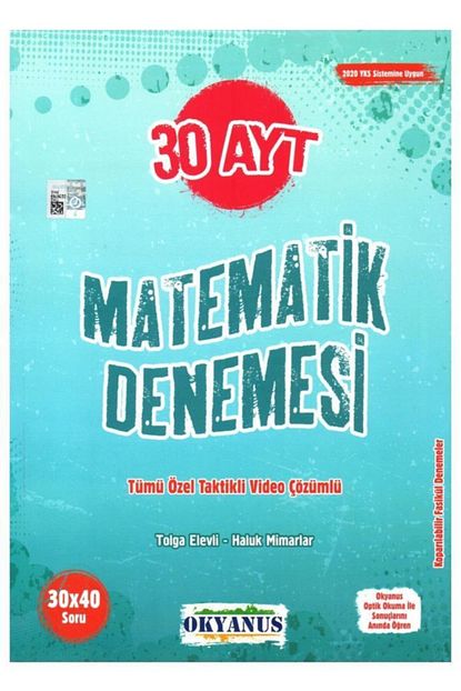Okyanus Yayinlari Ayt Deneme Sinavi 30 Adet Trendyol