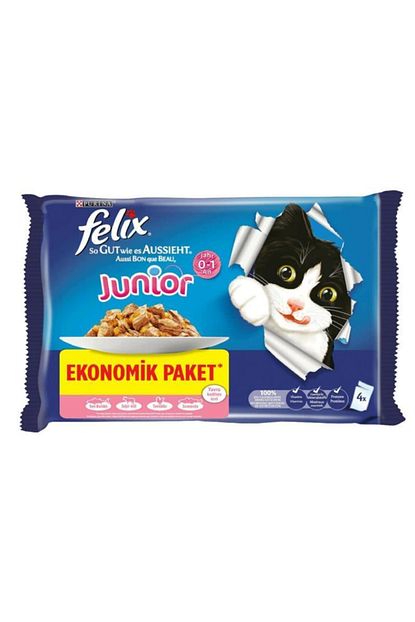 Felix Yavru Kedi Pounch Yas Mamasi 4 Al 3 Ode Trendyol
