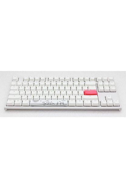 Iduckya Beyaz 2 Rgb Tkl Rgb Cherry Mx Red Turkce Mekanik Gaming Klavye Trendyol