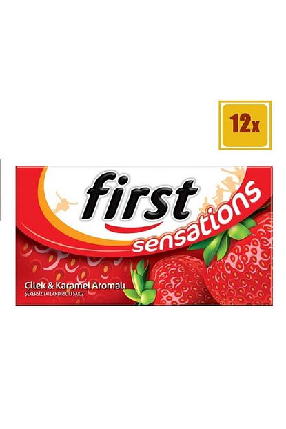 first sensations cilek aromali sakiz 27 gr fiyati yorumlari trendyol