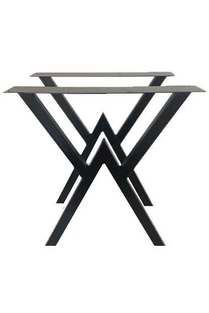 grande home metal buyuk vakko ahsap ve kutuk masa ayagi 40mm x 80mm profil 2 li set fiyati yorumlari trendyol