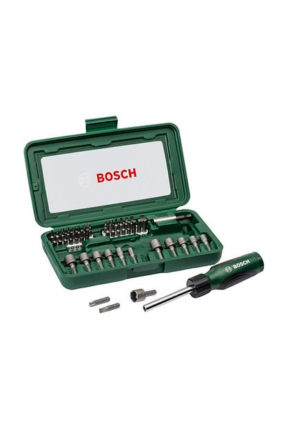 Bosch 46 Parca Tornavida Vidalama Ve Lokma Uclu Aksesuar Seti Trendyol